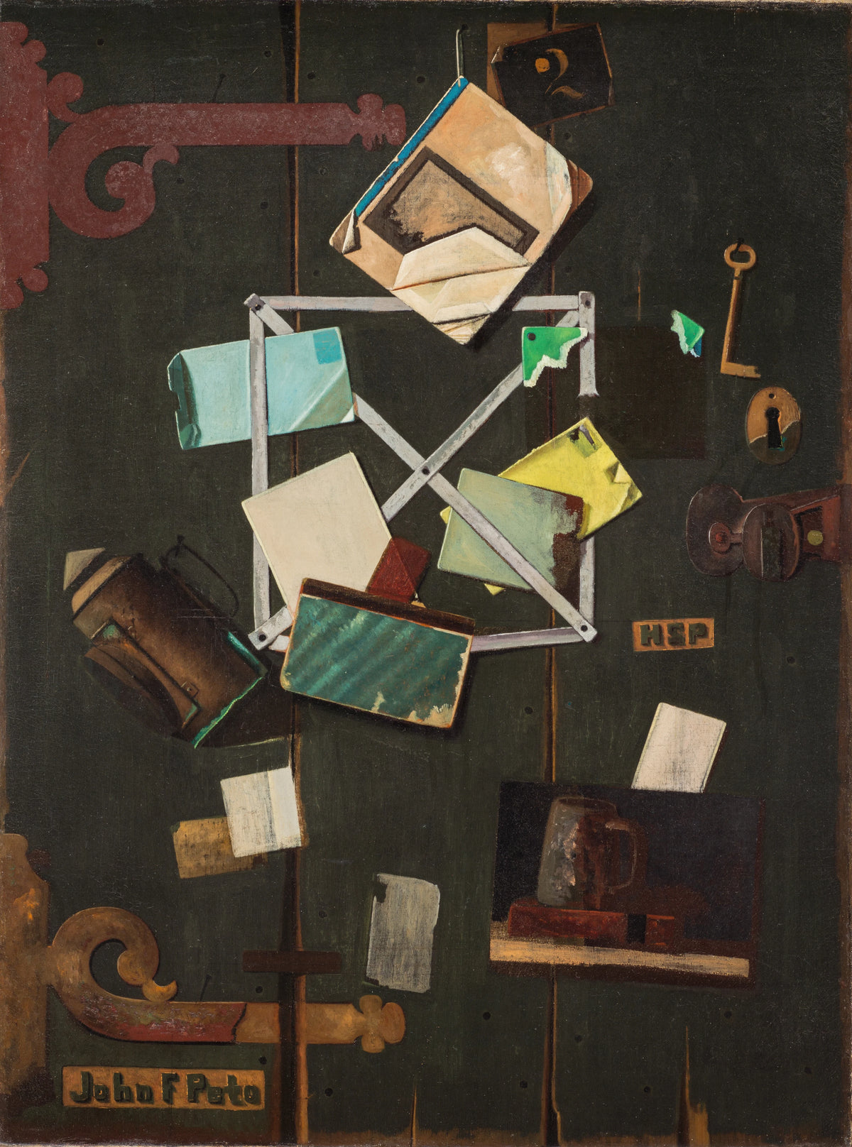 John Frederick Peto - HSP's Rack Picture (circa 1900)