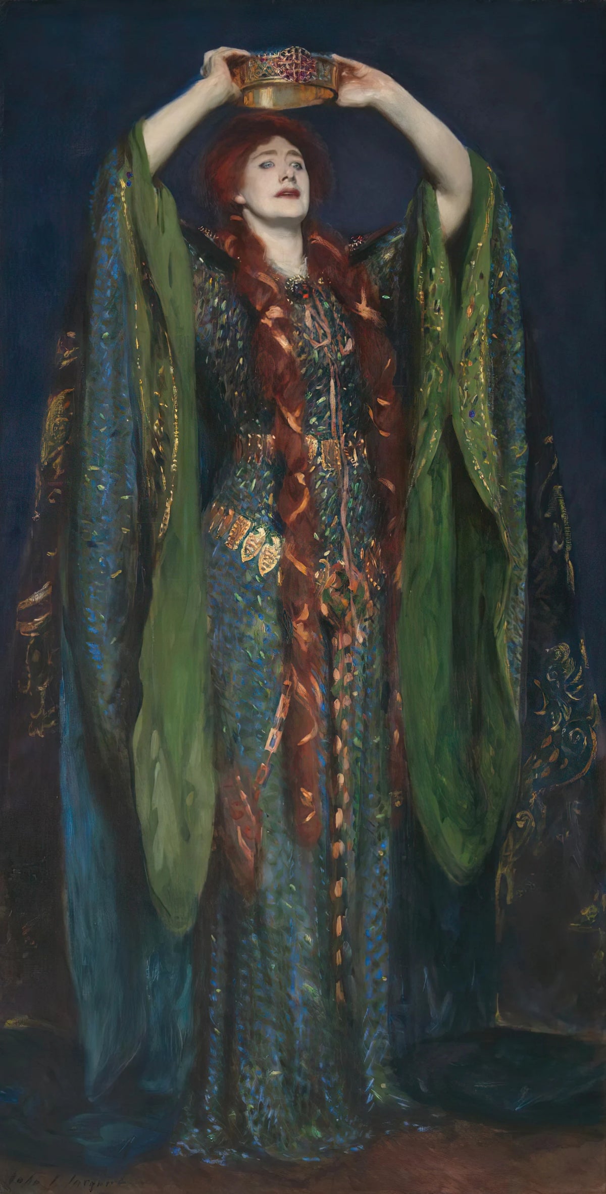 John Singer Sargent - Ellen Terry as Lady Macbeth (1889)