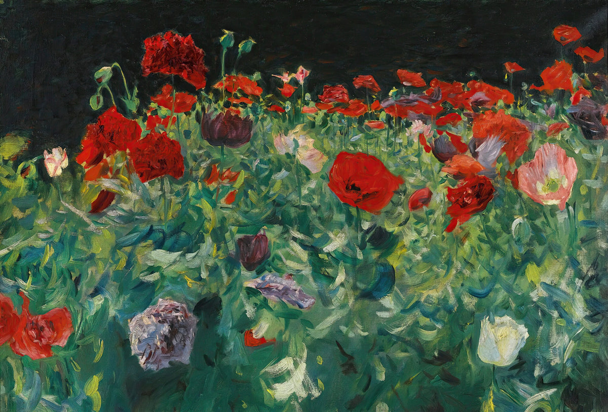 John Singer Sargent - Poppies (1886)