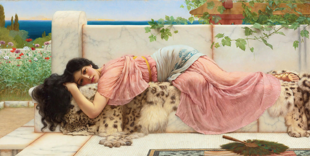 John William Godward - When The Heart Is Young (1902)