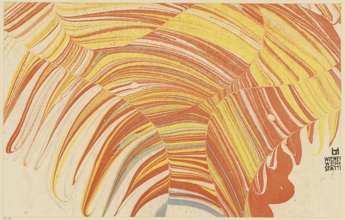 Josef Hoffmann - Marmorpapier (1903 - 1907)