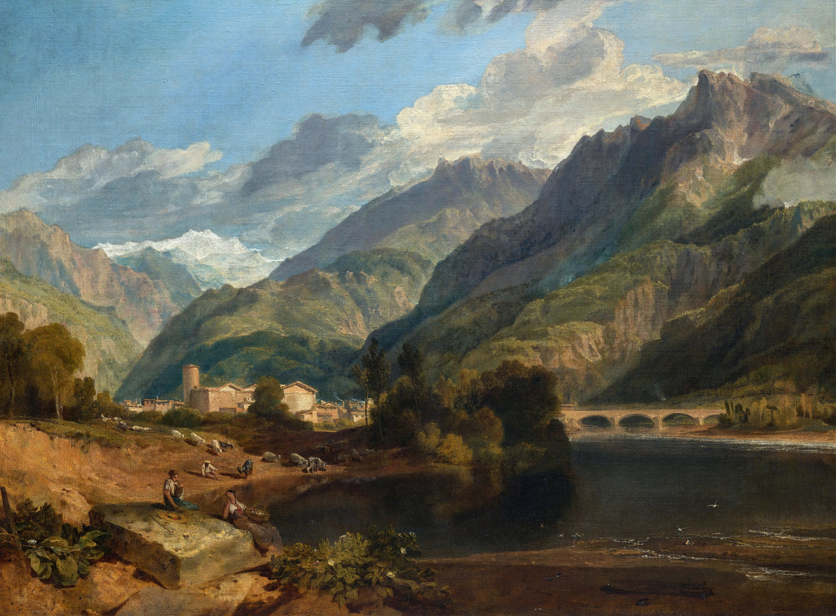 Joseph Mallord William Turner - Bonneville, Savoy (1803)