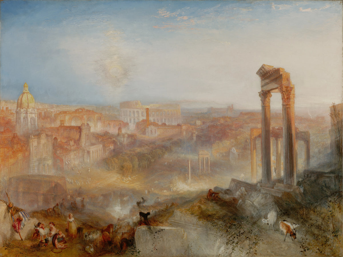 Joseph Mallord William Turner - Modern Rome - Campo Vaccino (1839)