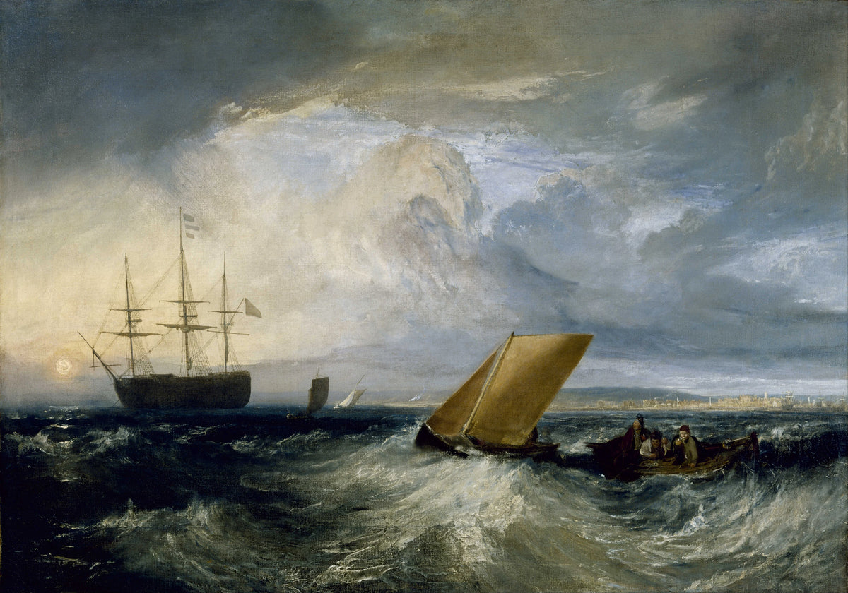Joseph Mallord William Turner - Sheerness as seen from the Nore