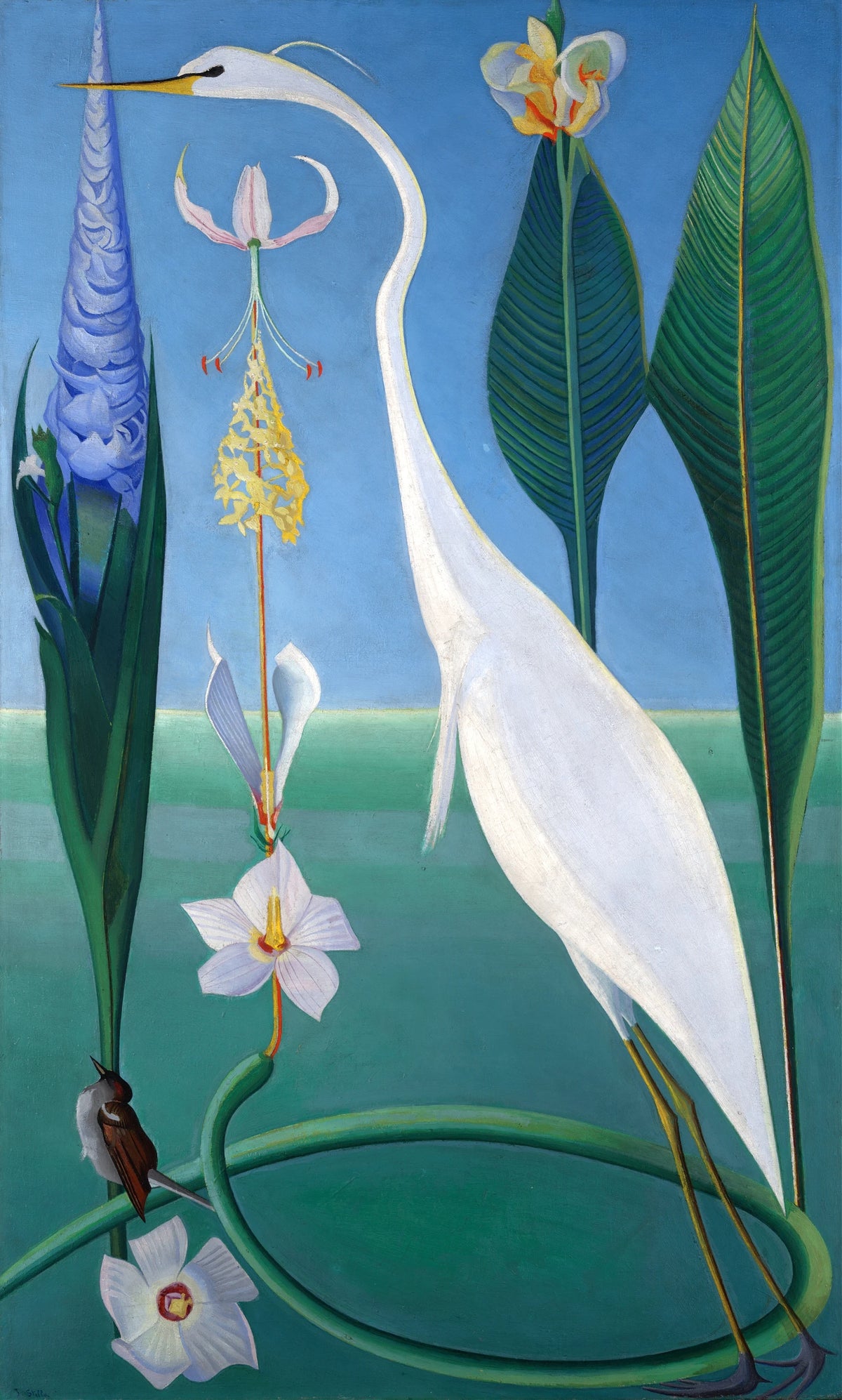Joseph Stella - The White Heron (1918-20)