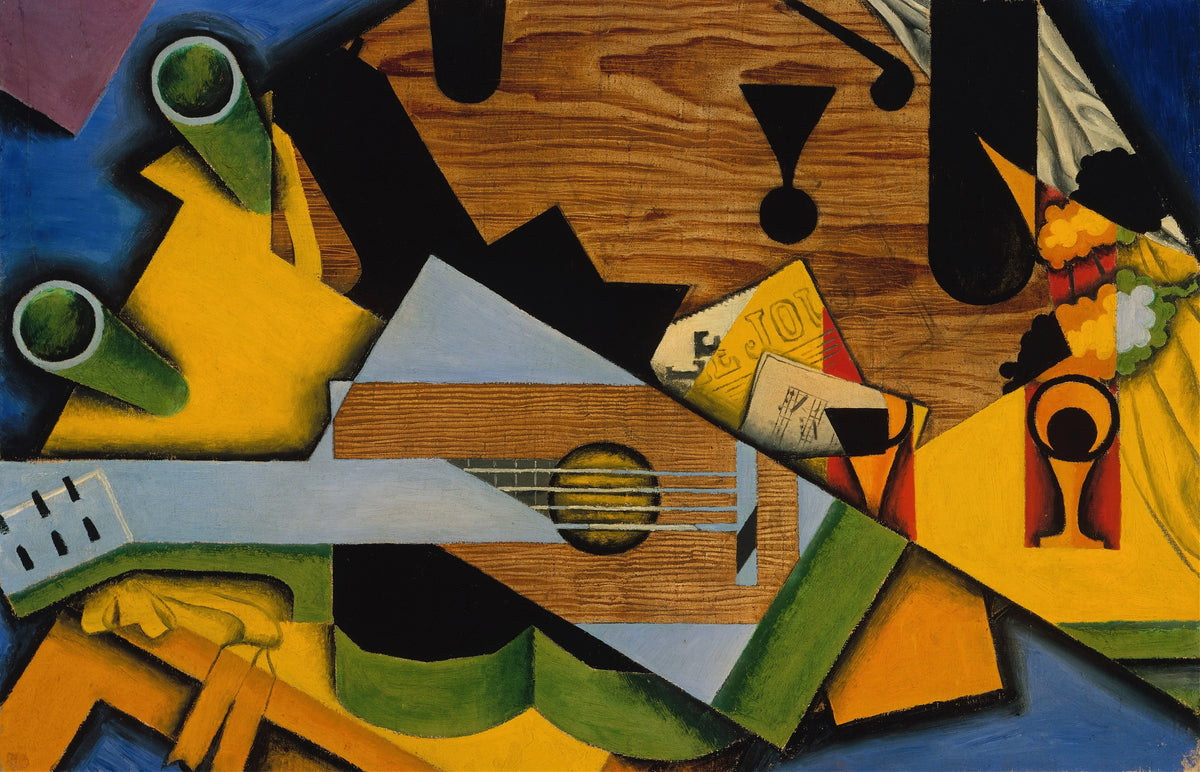 Juan Gris - Still Life with a Guitar (1913)