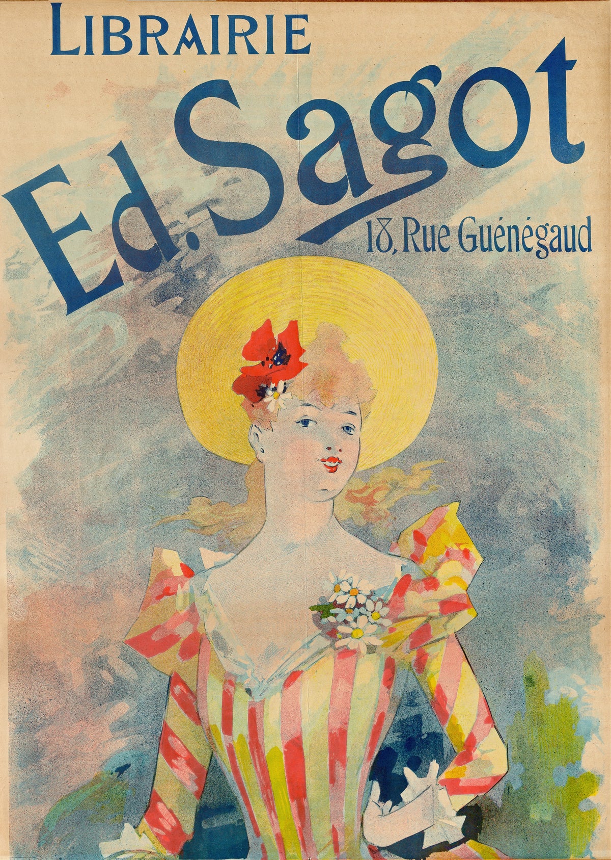 Jules Chéret - Bookstore Ed. Sagot (Date unknown)