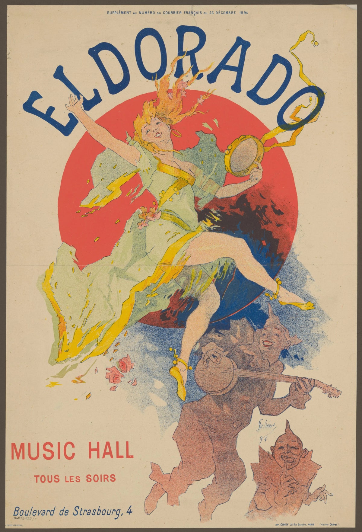 Jules Chéret - Eldorado (1894)
