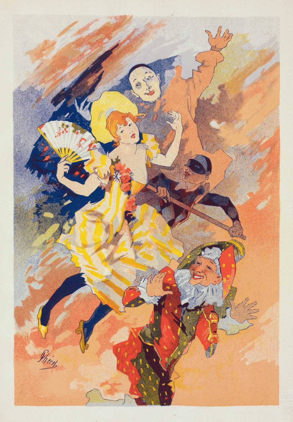 Jules Chéret - La Pantomime (1900)
