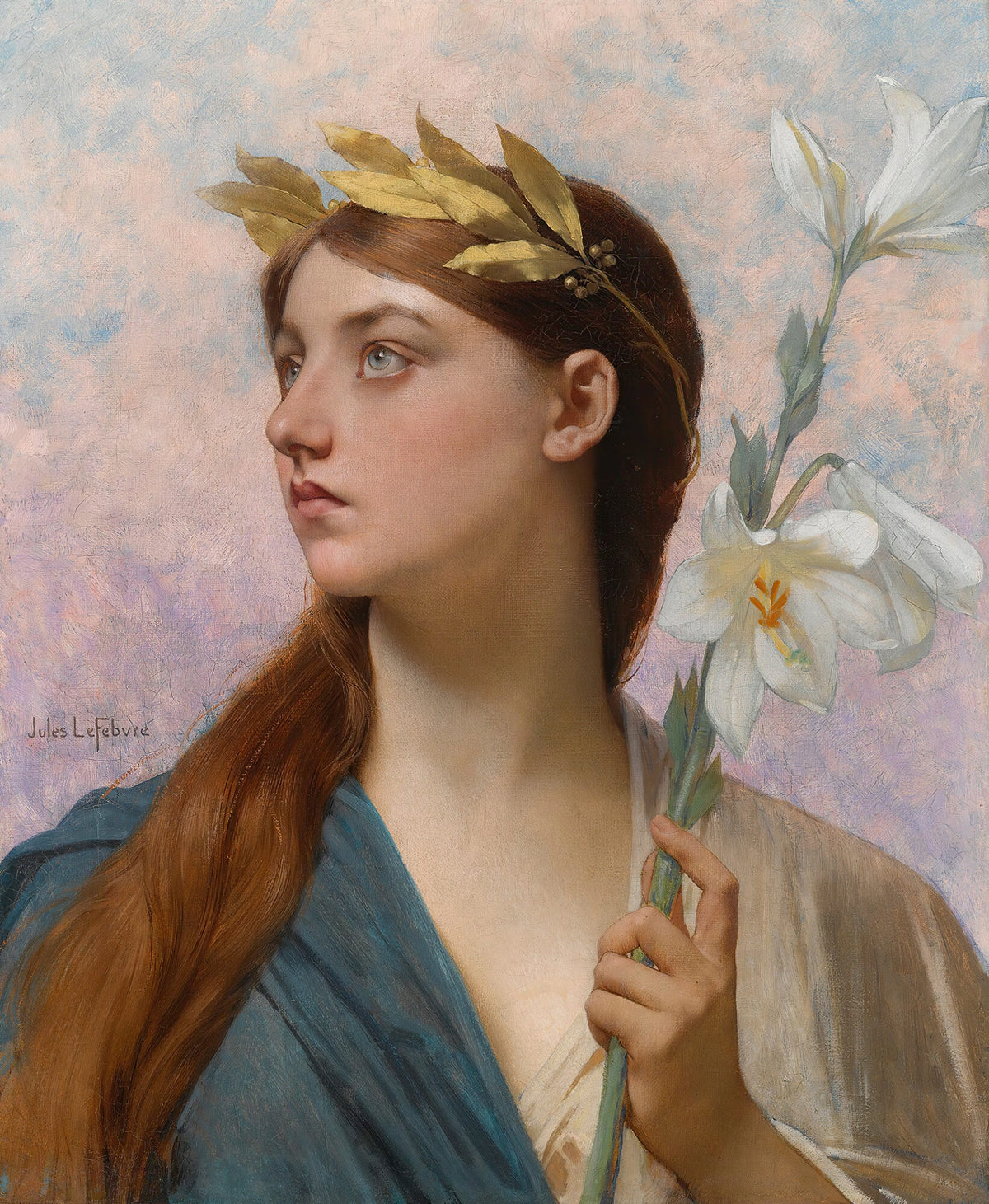 Jules Joseph Lefebvre - An Allegory Of Victory