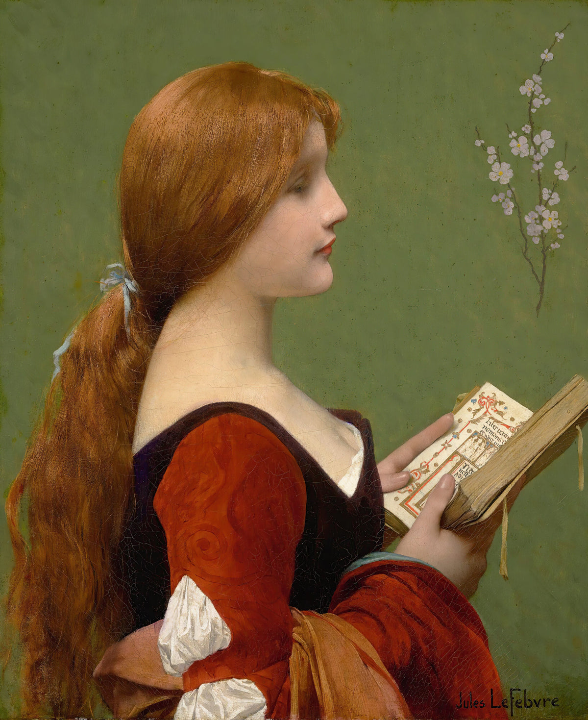 Jules Joseph Lefebvre - Jeanne La Rousse
