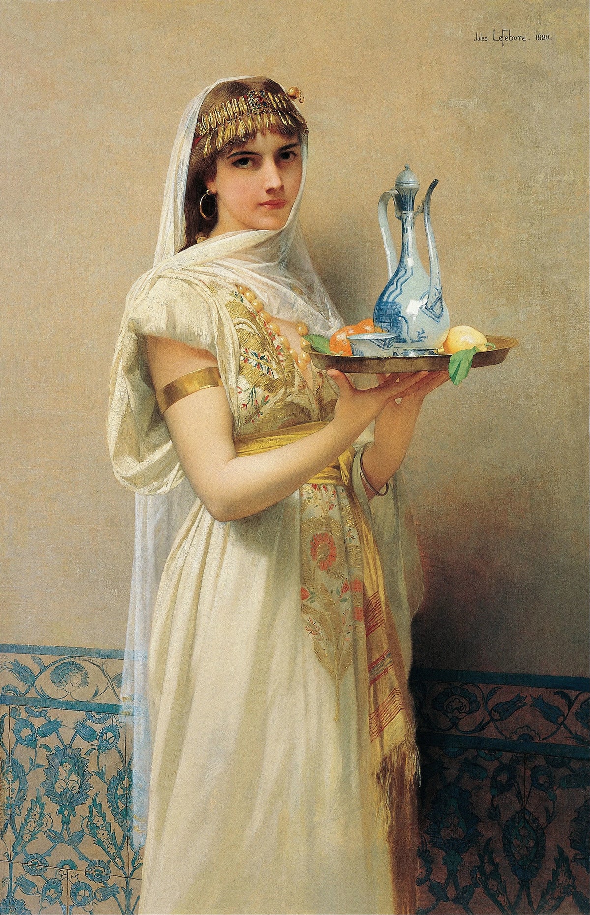 Jules Joseph Lefebvre - Servant (1880)