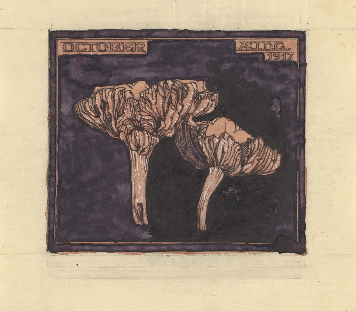 Julie de Graag - Mushrooms October (1917)