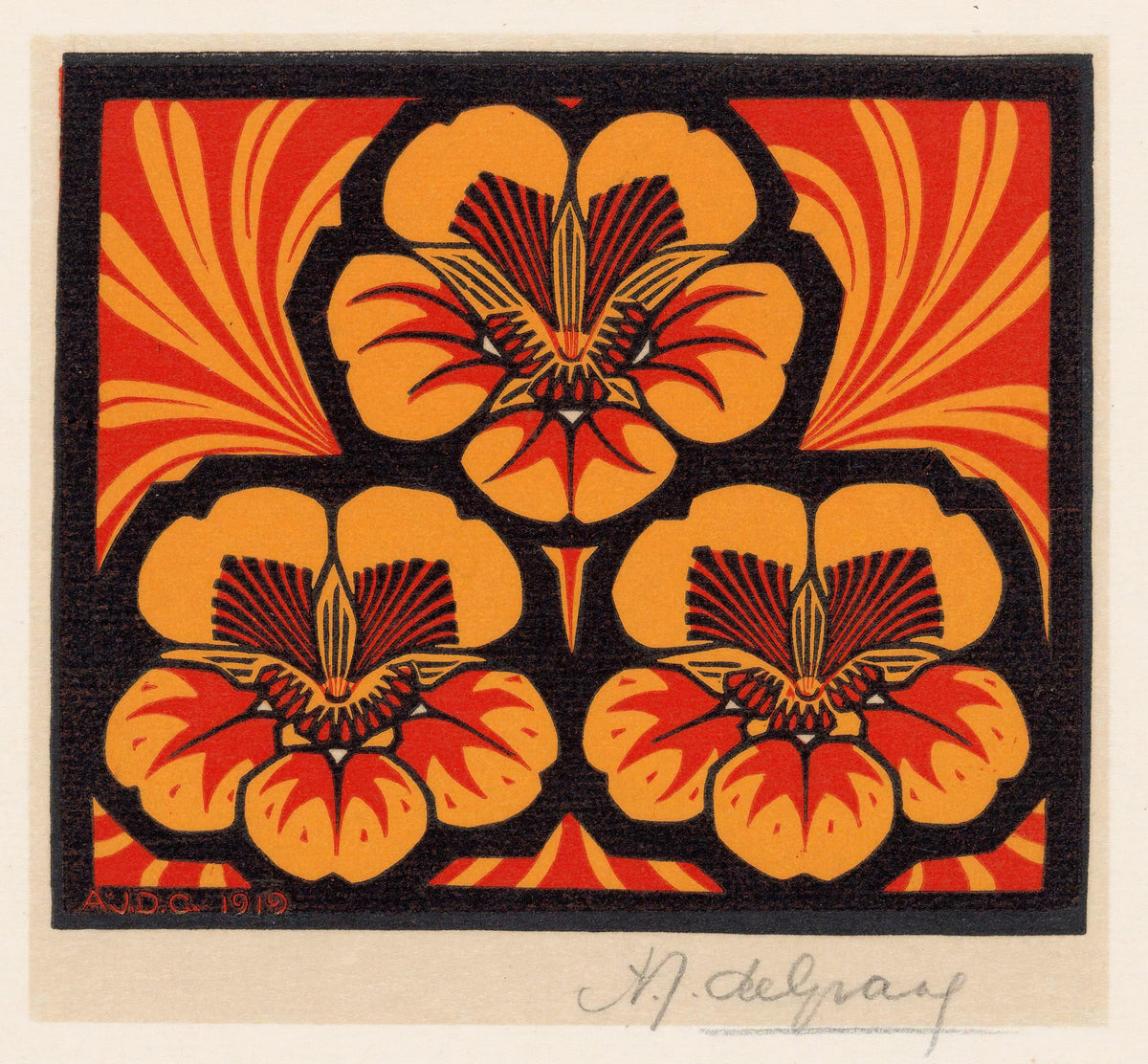 Julie de Graag - Oost-Indische kers (1919)