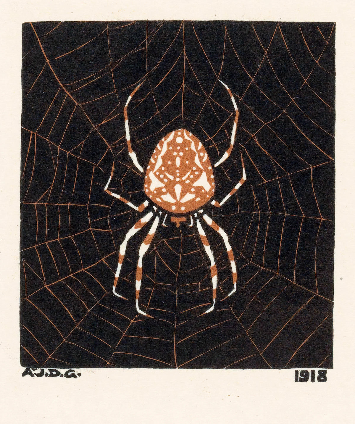 Julie de Graag - Spin in een web (1918)