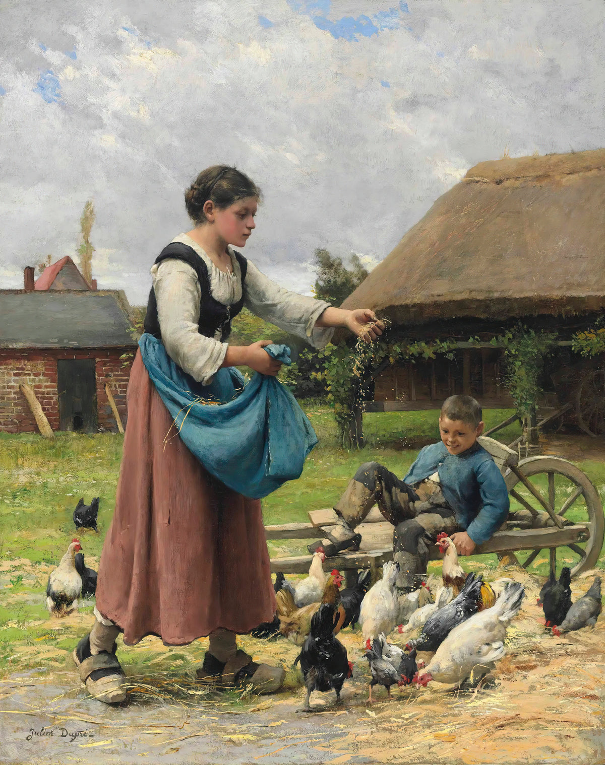 Julien Dupré - In the Farmyard
