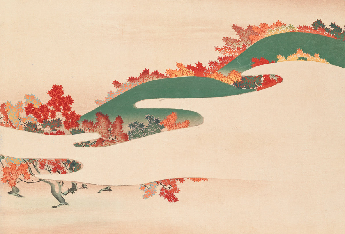 Kamisaka Sekka - A Thousand Grasses Pl.04 (1900)