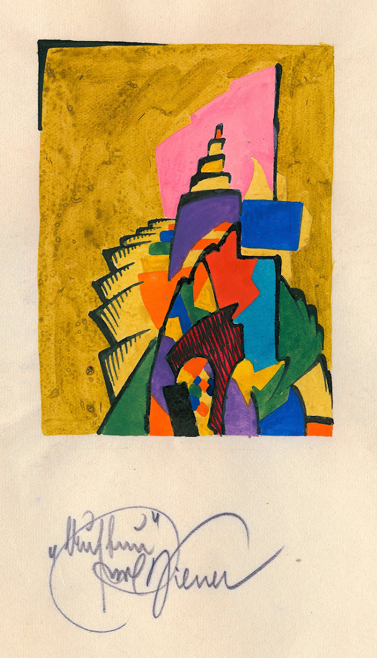 Karl Wiener - Aufbau (around 1923)