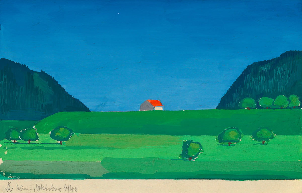 Karl Wiener - Landschaft (1943)