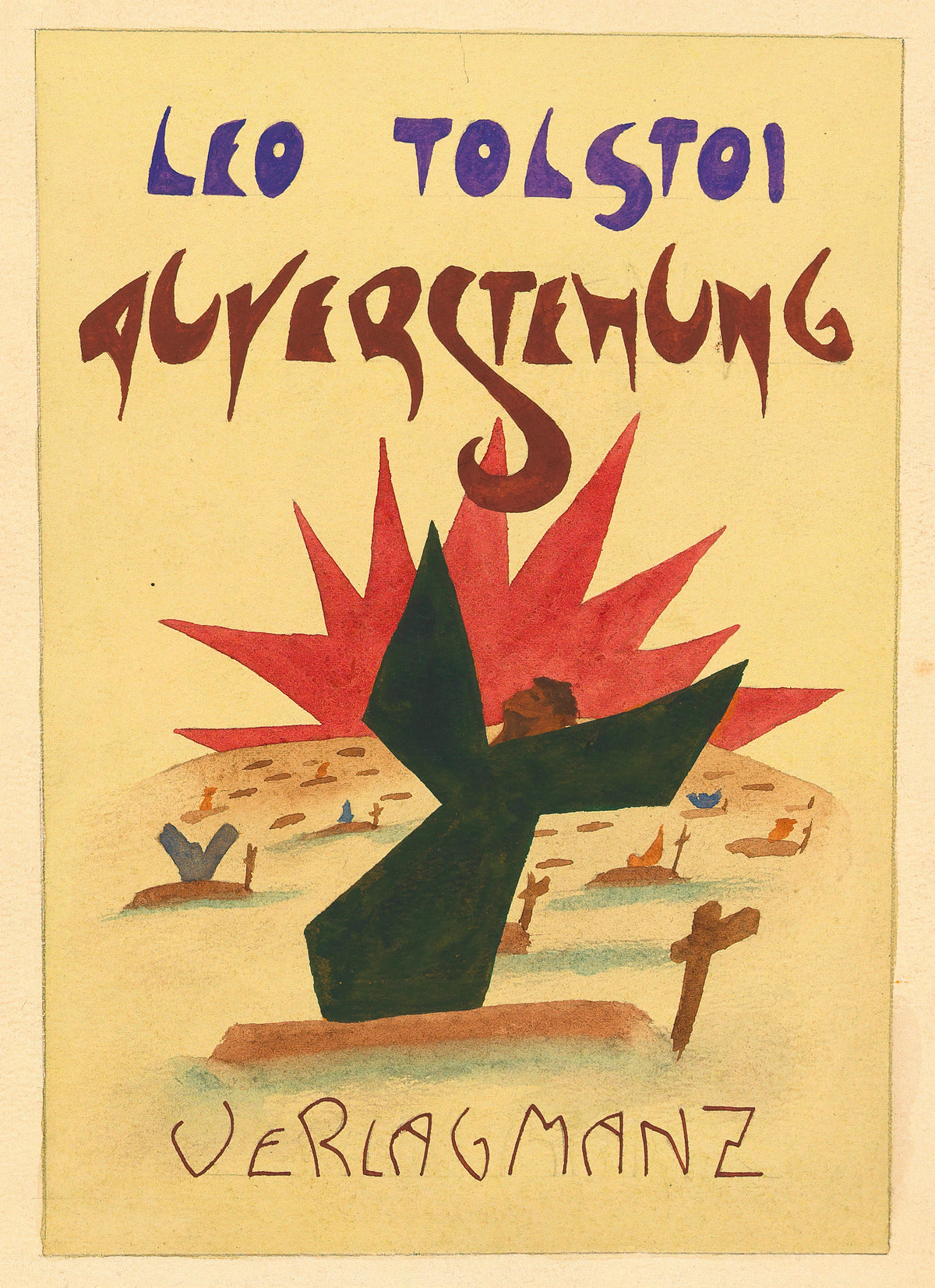 Karl Wiener - Leo Tolstoi Auferstehung Verlag Manz (1919-1920)