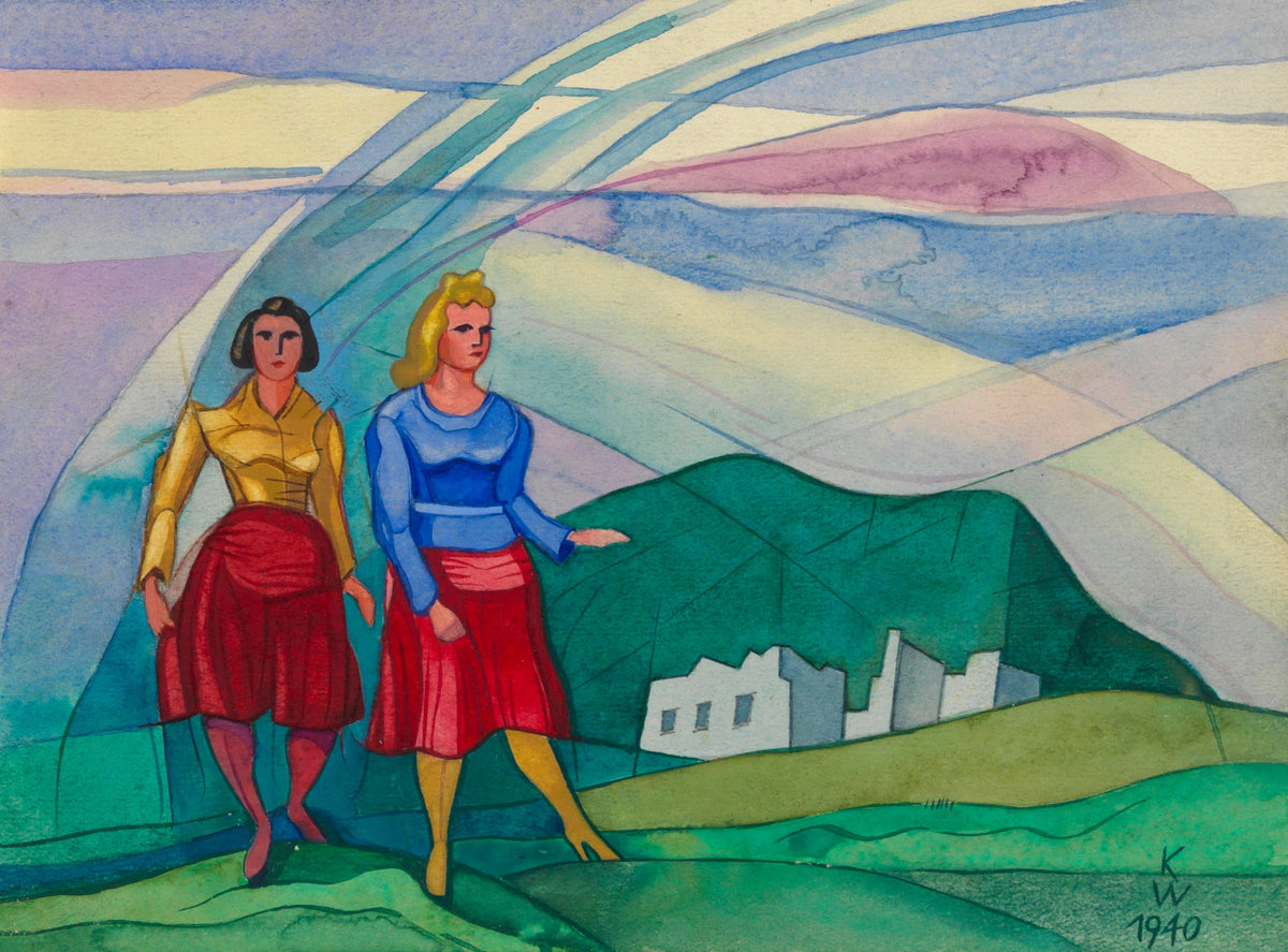 Karl Wiener - Ohne Titel; aus; 'Die 150 Blätter' IX (1940)