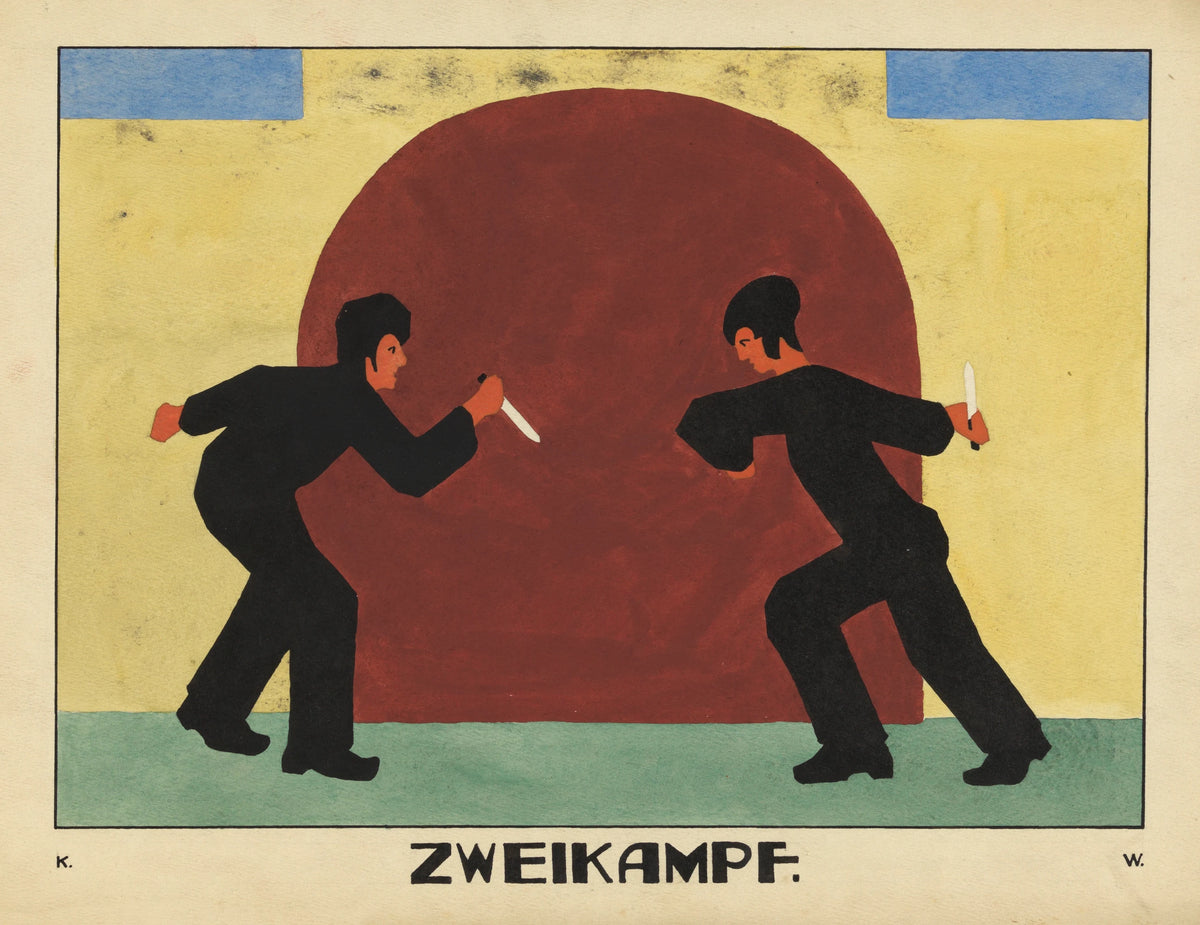 Karl Wiener - Zweikampf (around 1923)