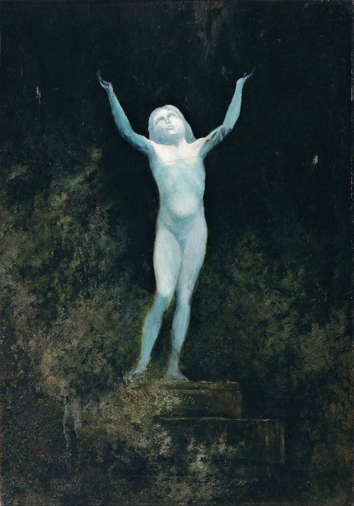 Karl Wilhelm Diefenbach - Erscheinung (circa 1890)