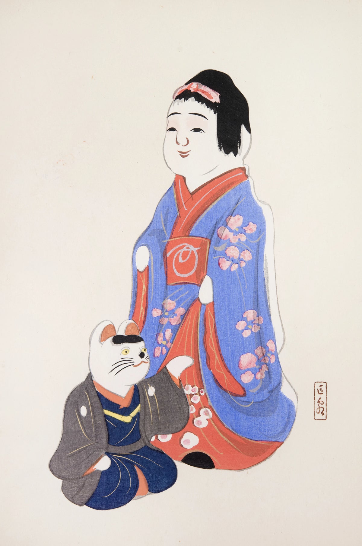 Kawasaki Kyosen - Kyosen's Collected Illustrations of Japanese Toys Pl.029 (1919)
