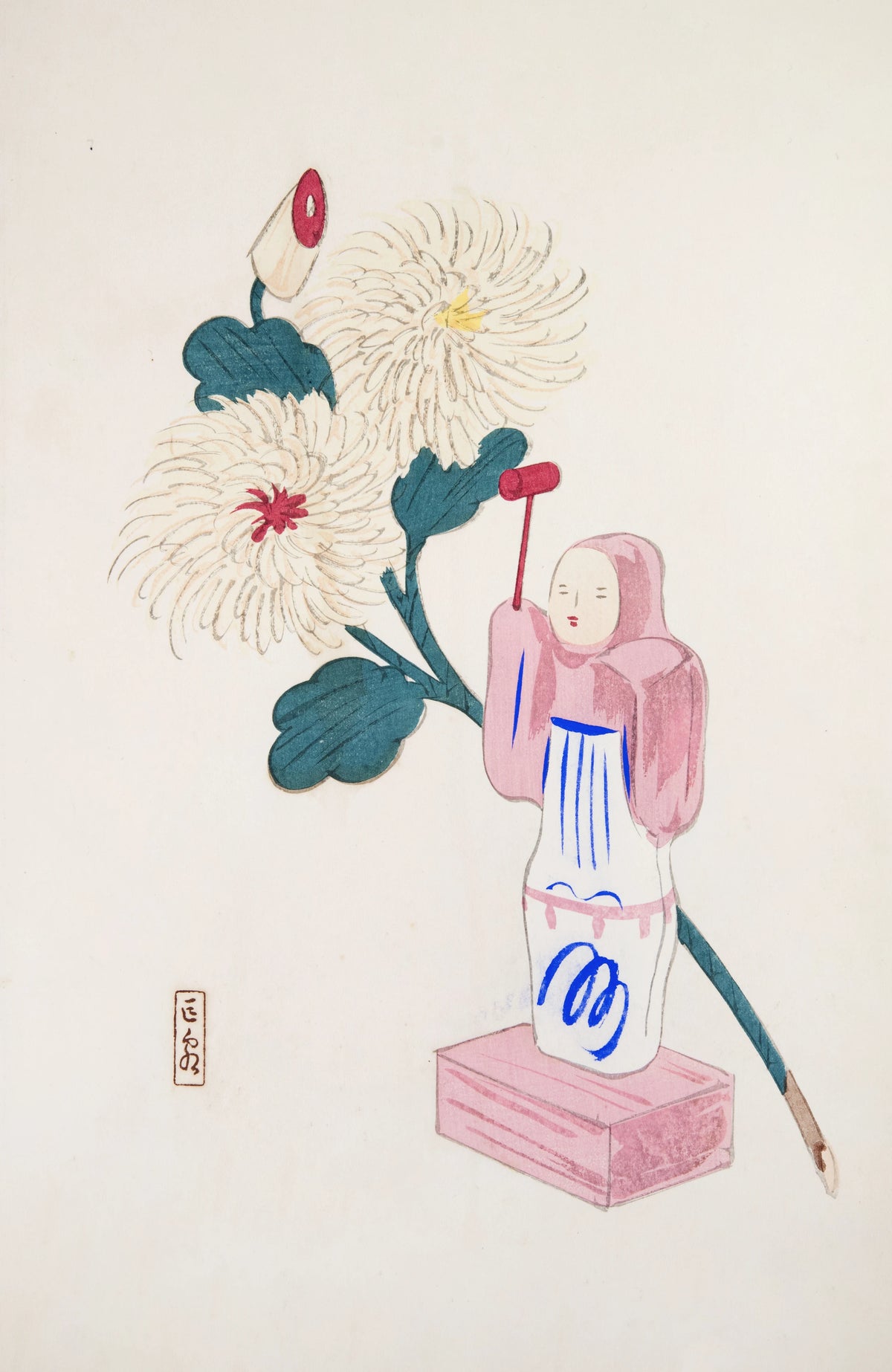 Kawasaki Kyosen - Kyosen's Collected Illustrations of Japanese Toys Pl.041 (1919)