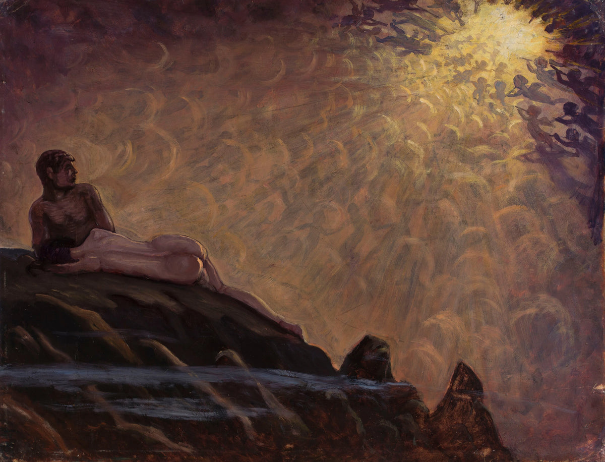 Kazimierz Stabrowski - Fantastical composition (1924)