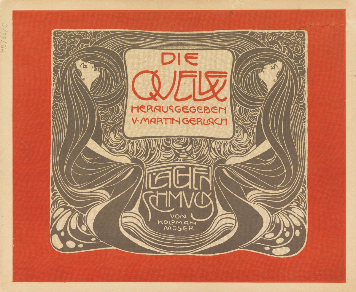 Koloman Moser - Die Quelle Flächen Schmuck (1901)