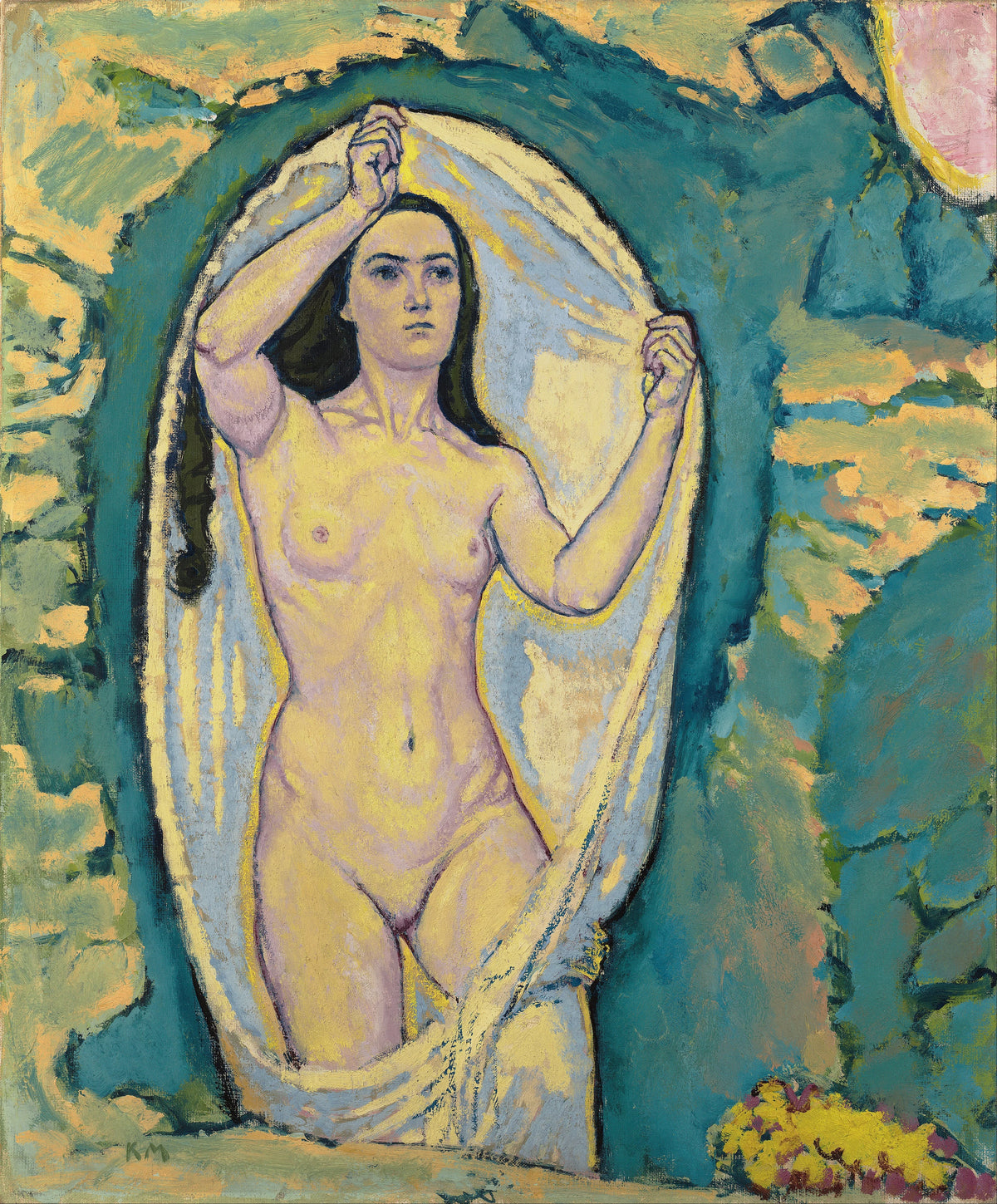 Koloman Moser - Venus in the Grotto (circa 1914)