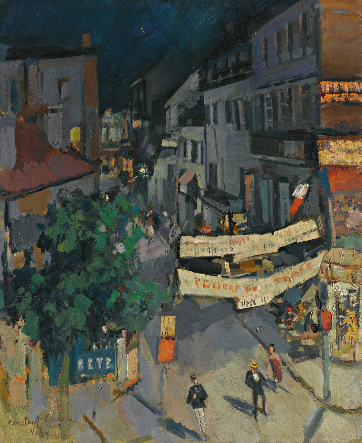 Konstantin Alexeevich Korovin - Vichy At Night