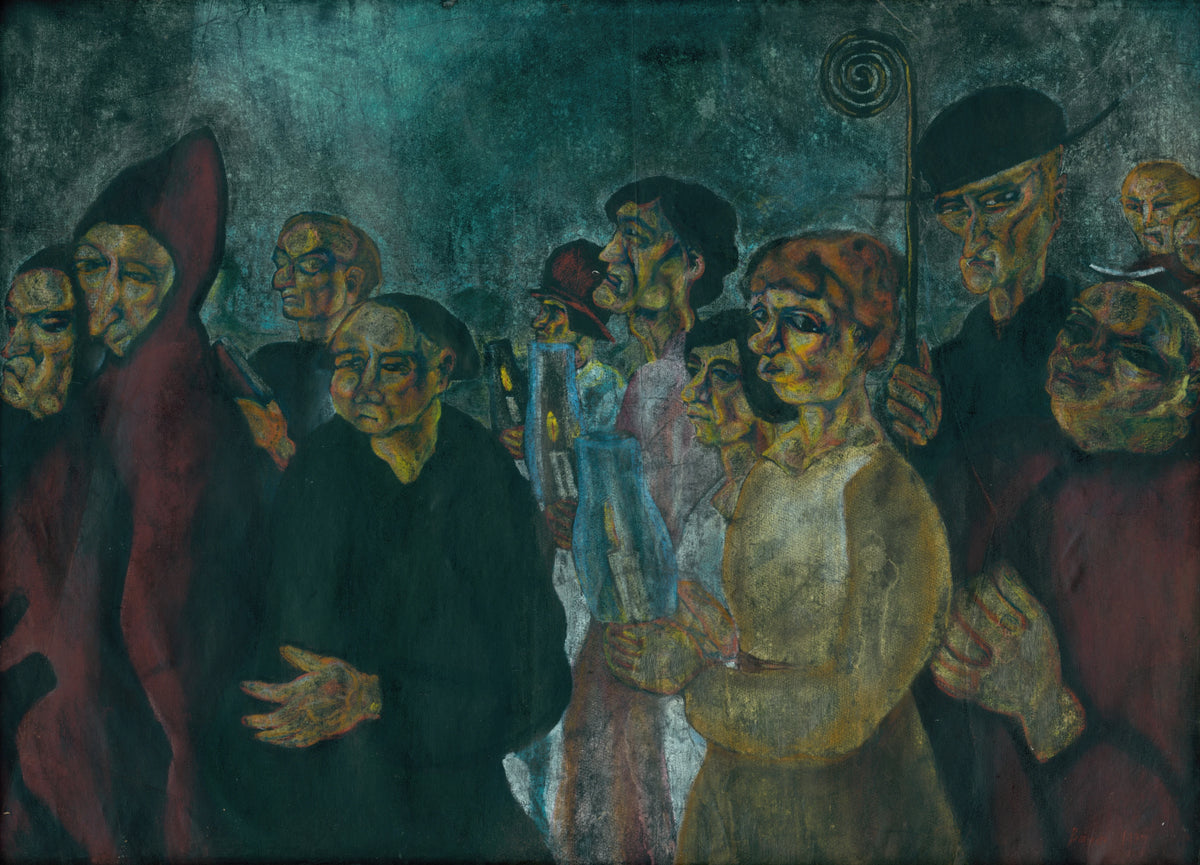 Konštantín Bauer - Procesia panien (1927)