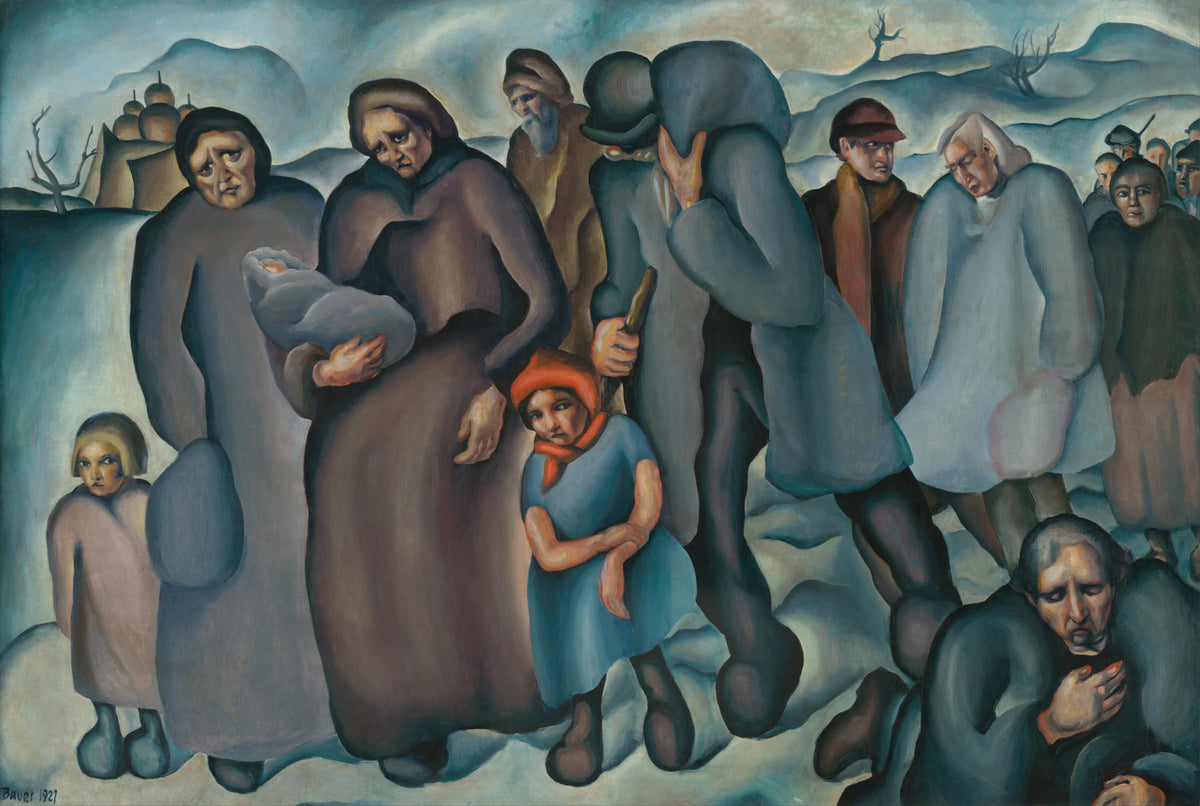 Konštantín Bauer - Utečenci (1927)