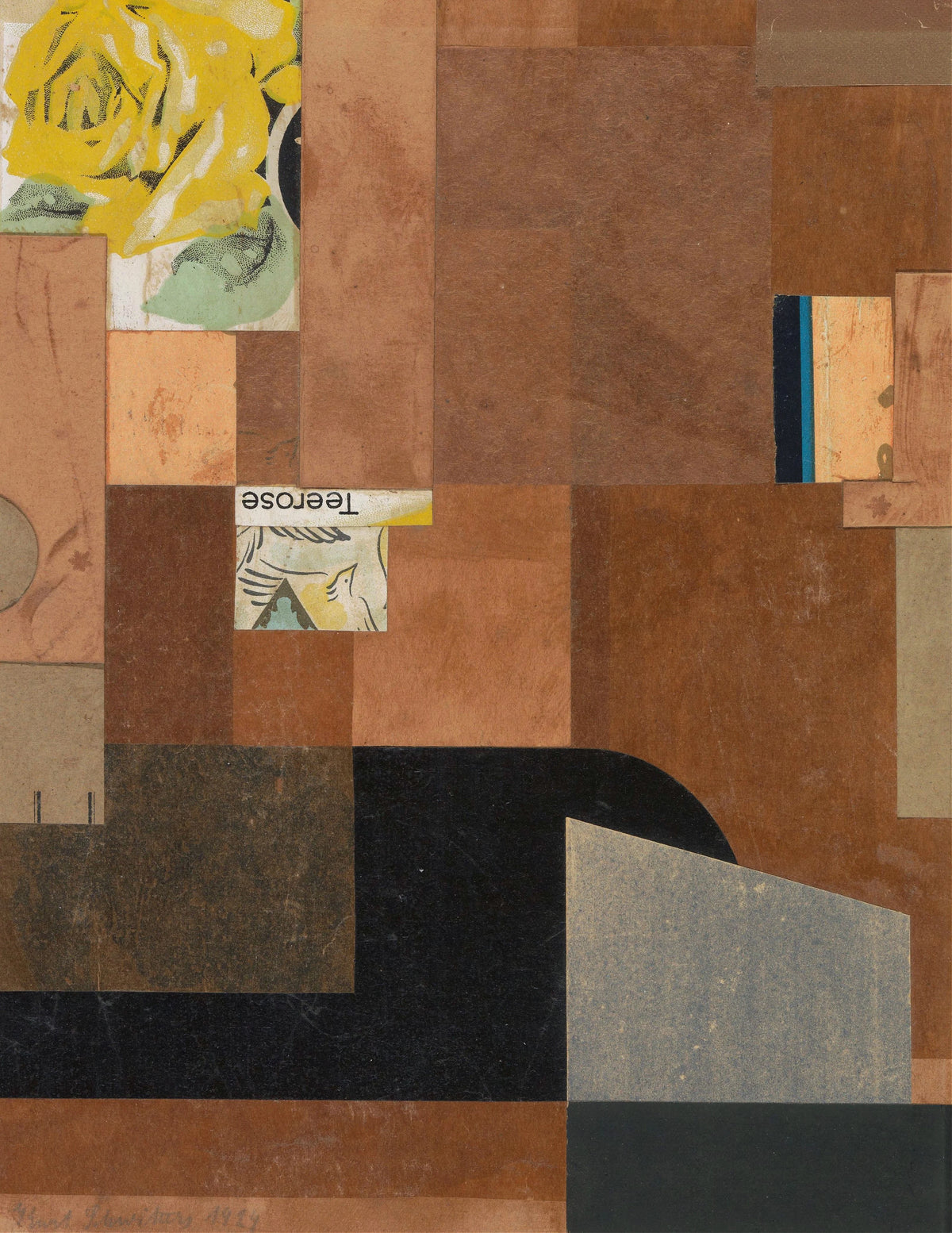 Kurt Schwitters - Tea Rose (1924)