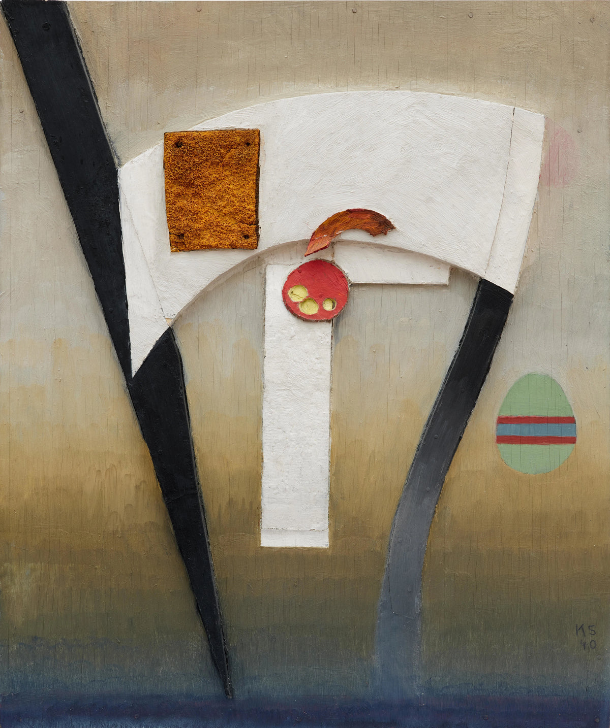 Kurt Schwitters - The picture of good hope (Bild der guten Hoffnung) (1940)