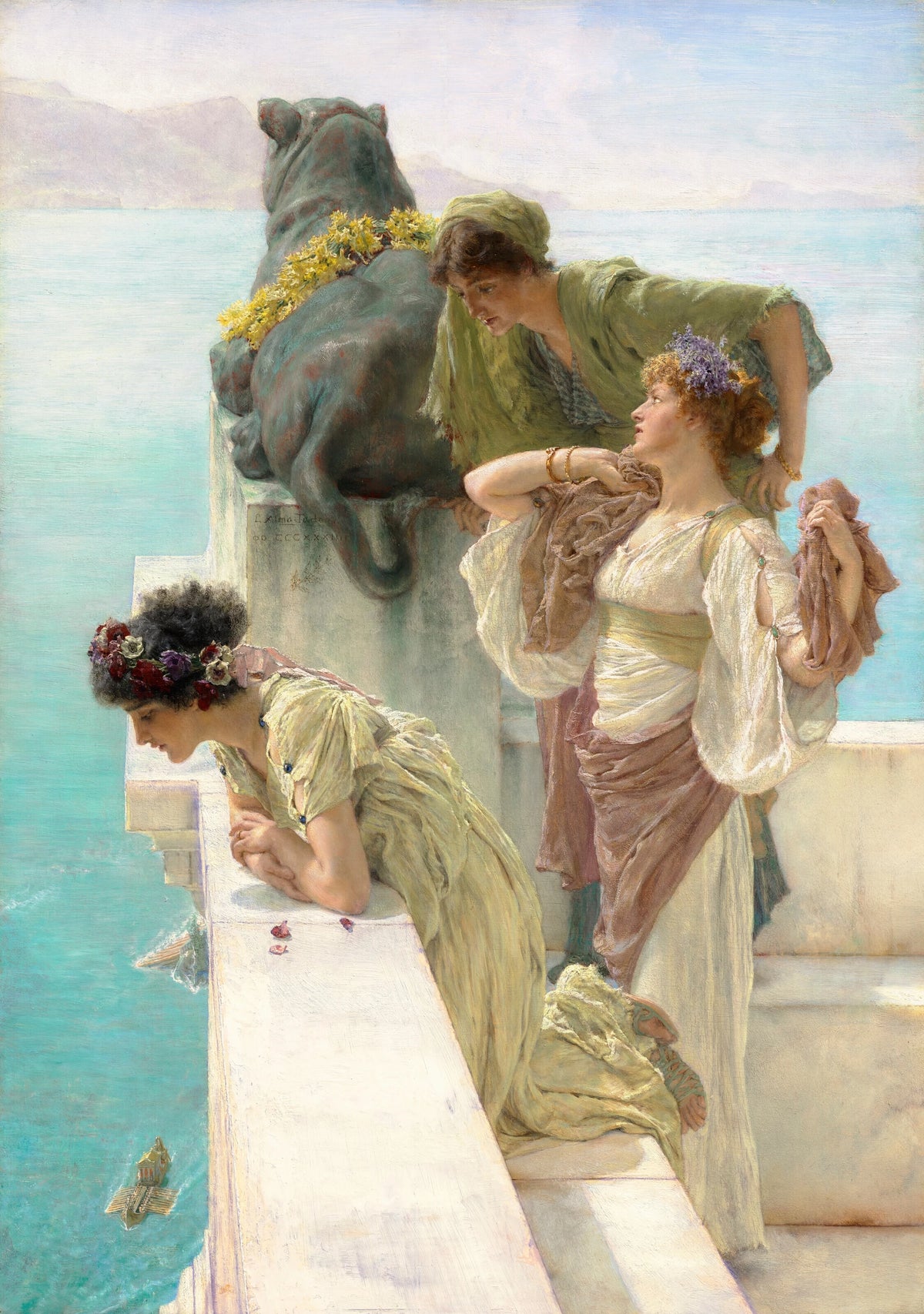 Lawrence Alma-Tadema - A Coign of Vantage (1895)