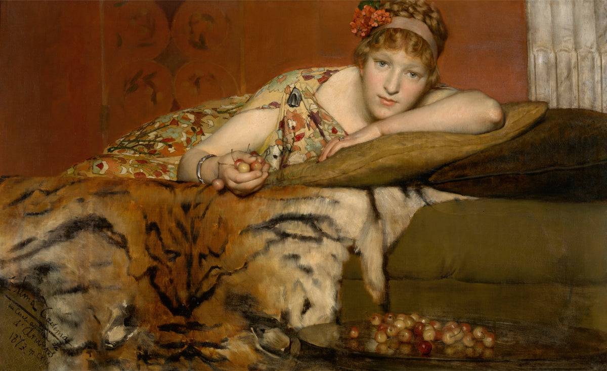 Lawrence Alma-Tadema - Cherries (1873)
