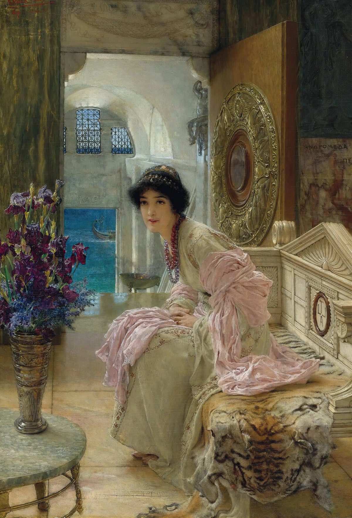 Lawrence Alma-Tadema - Watching And Waiting
