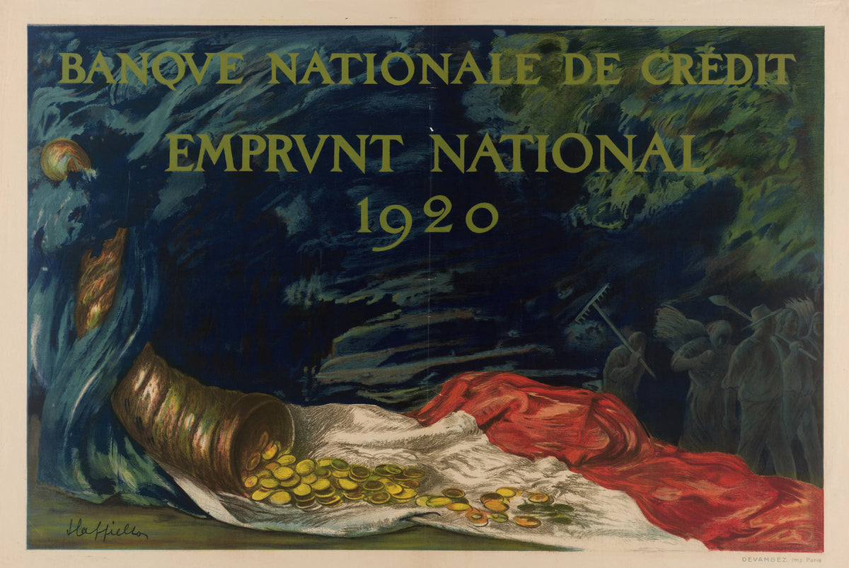 Leonetto Cappiello - Banque Nationale de Crédit. Emprunt national 1920 (1920)