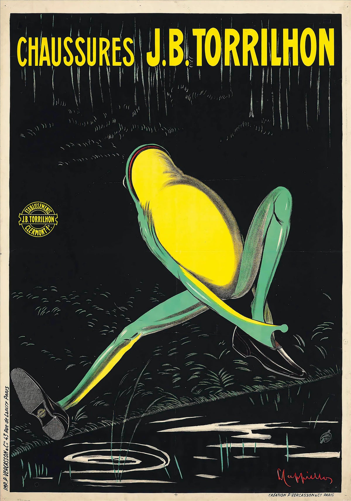 Leonetto Cappiello - Chaussures J.B. Torrilhon (circa 1920)