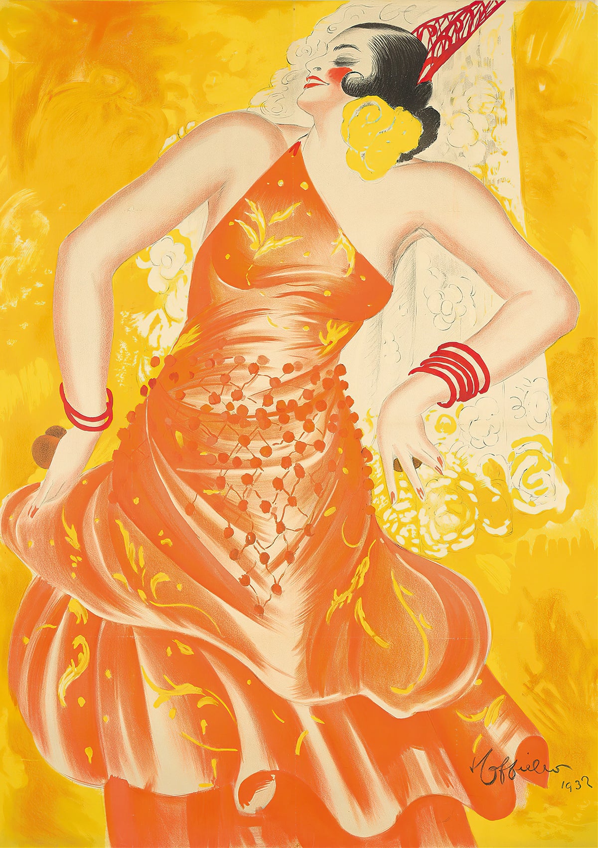 Leonetto Cappiello - Conchita Supervia (1932)