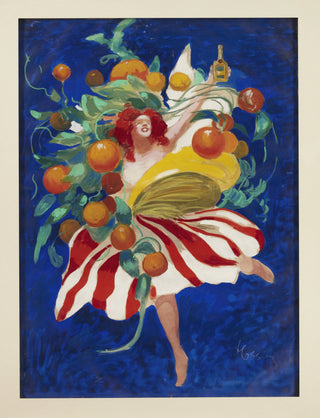 Leonetto Cappiello - Femme tenant une bouteille (1921)