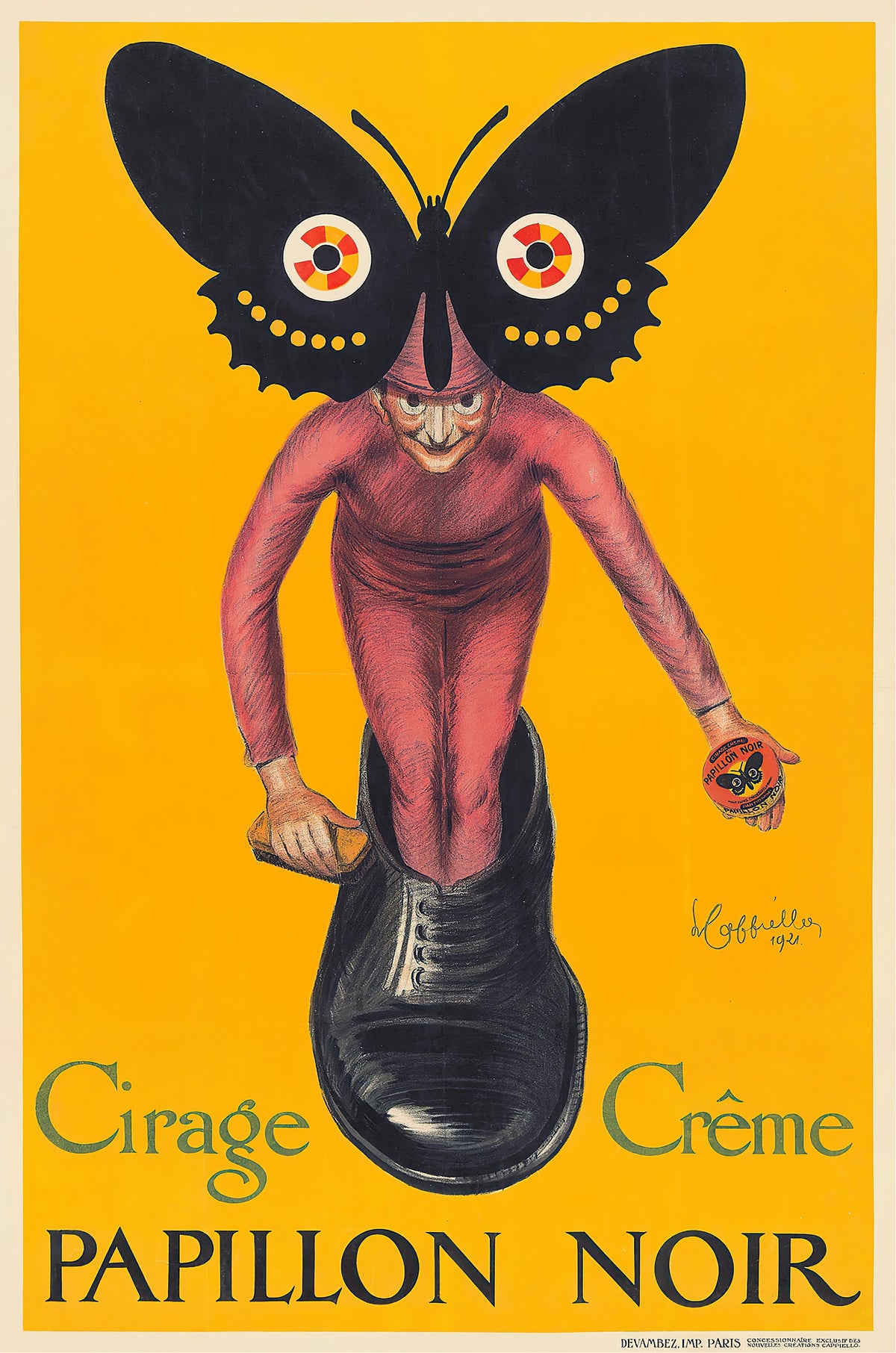 Leonetto Cappiello - Papillon Noir (1921)