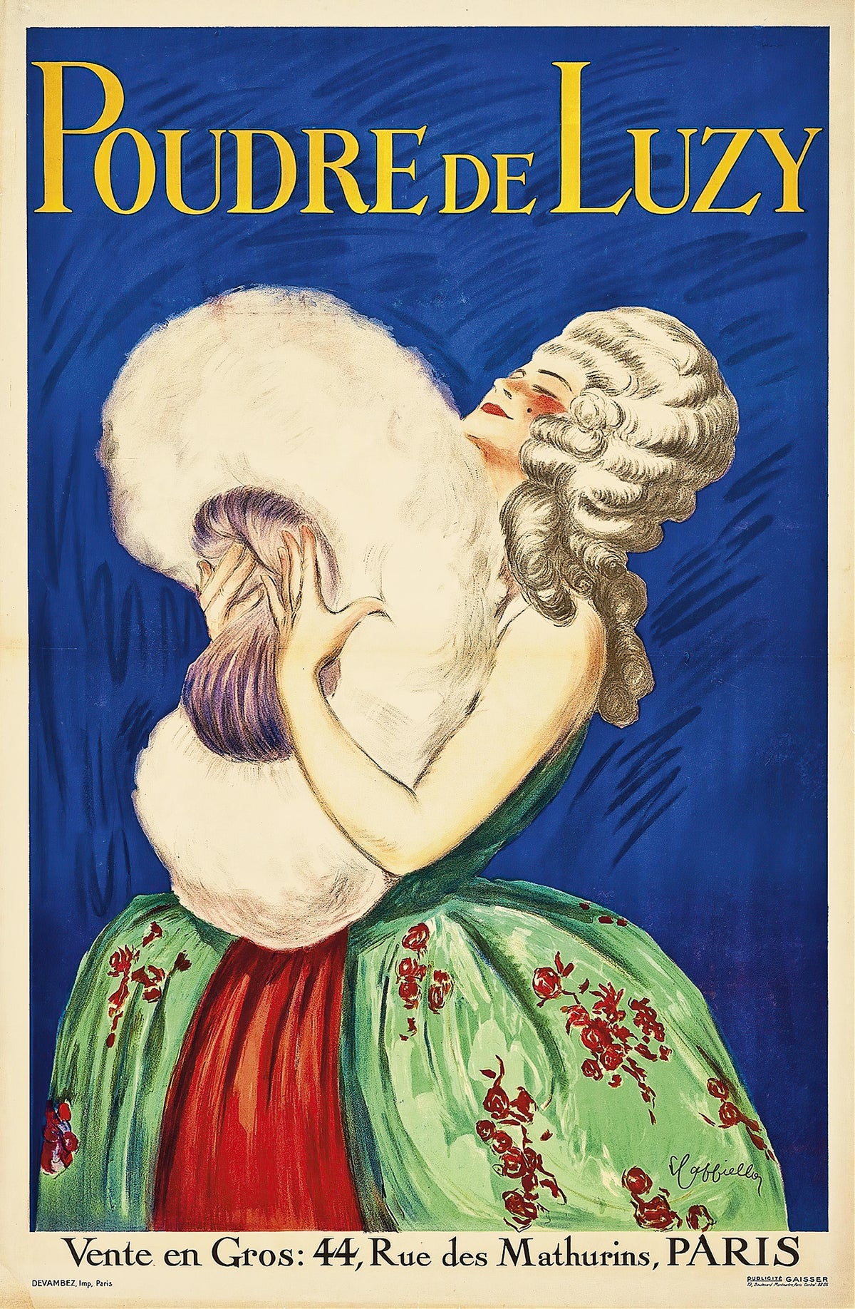 Leonetto Cappiello - Poudre De Luzy (1919)