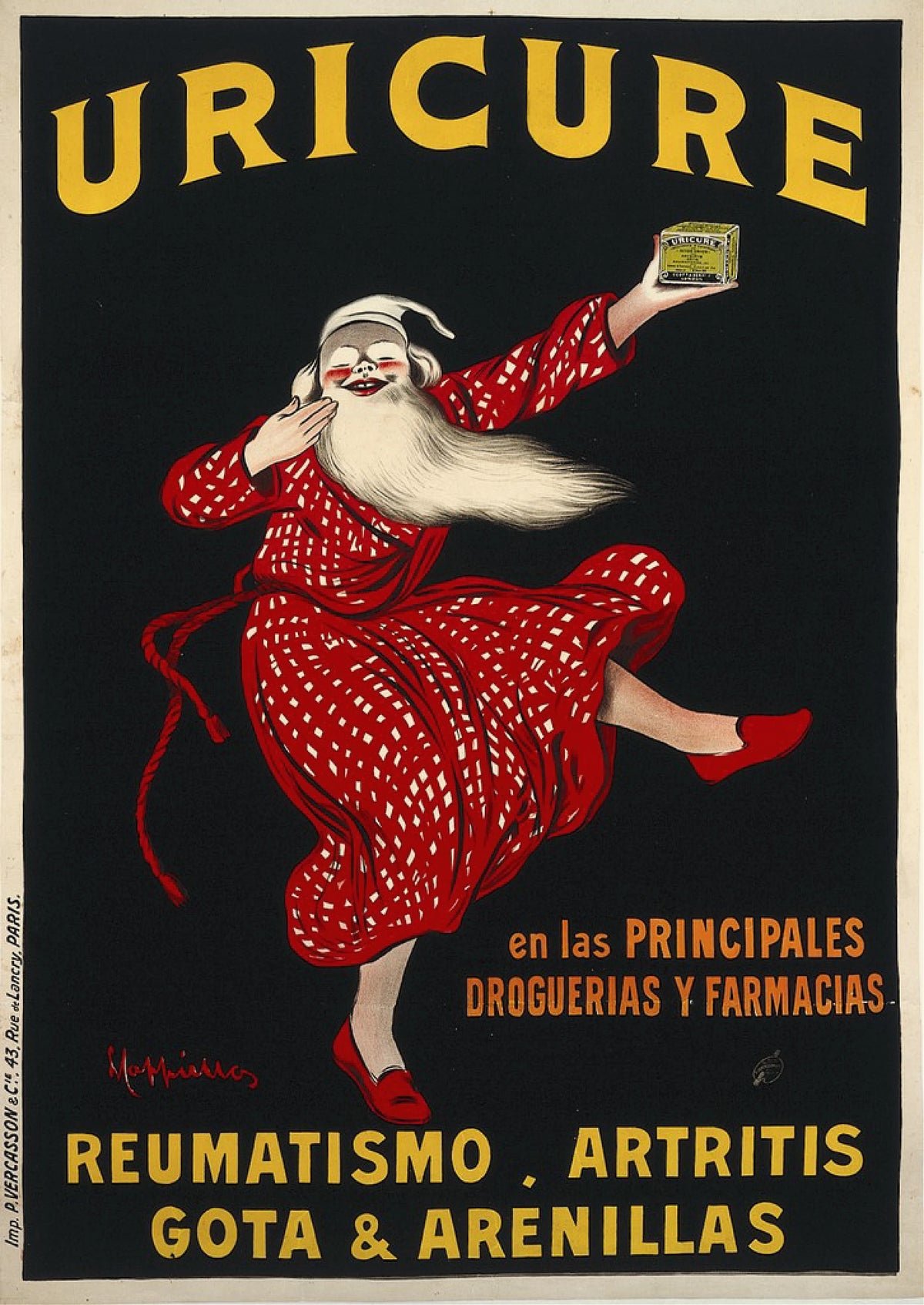 Leonetto Cappiello - Uricure (1910)
