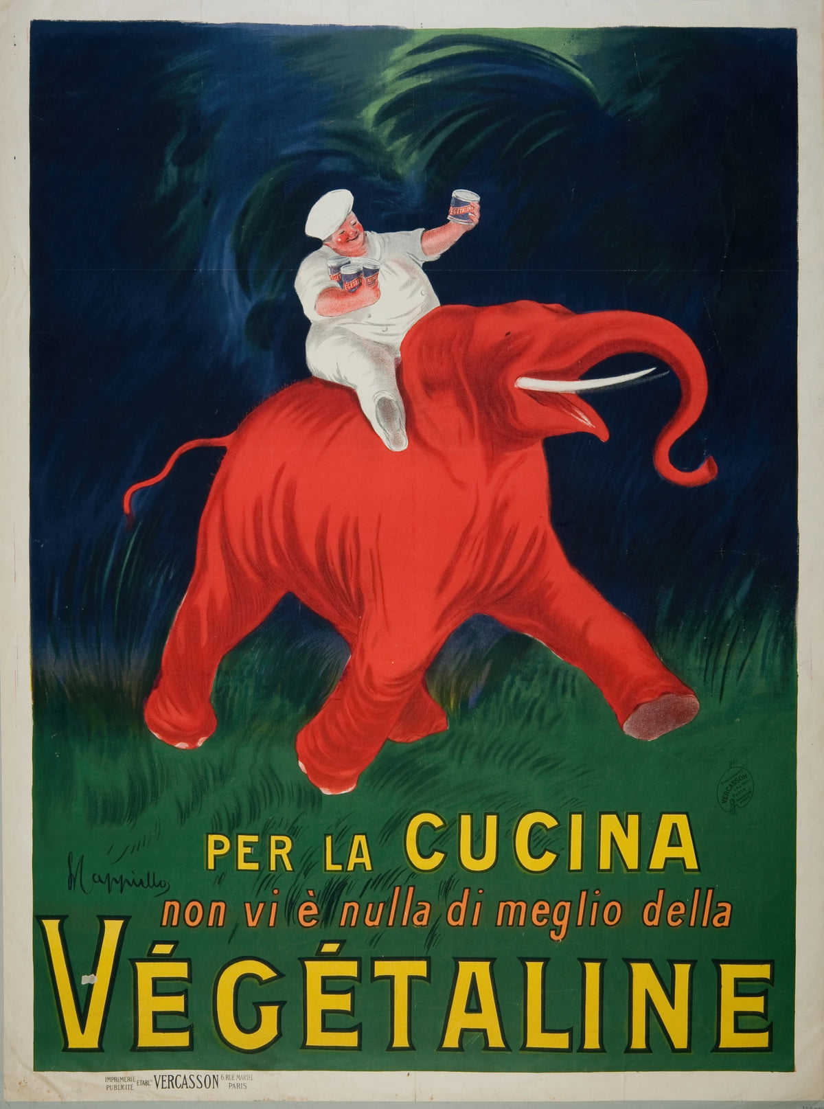 Leonetto Cappiello - Végétaline (1910)