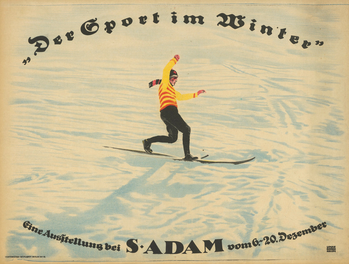 Louis Oppenheim - Der Sport im Winter (1910)