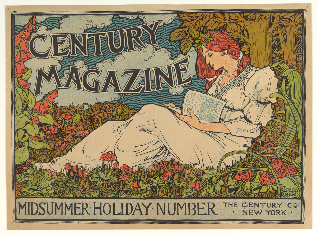 Louis Rhead - Century Magazine - Midsummer Holiday Number (1894)